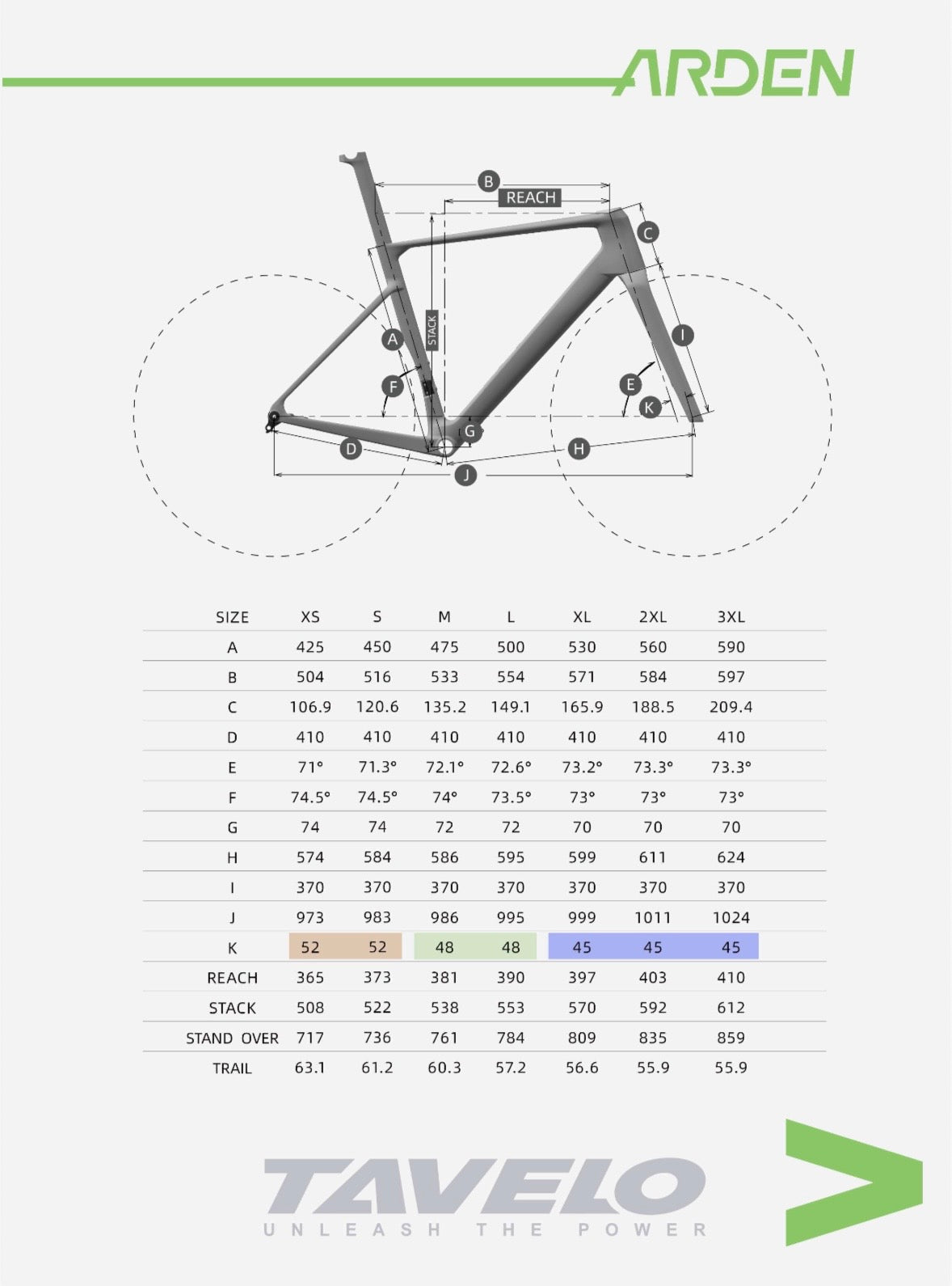 Tavelo Arden Race Frameset & Handlebar - Blue Marble