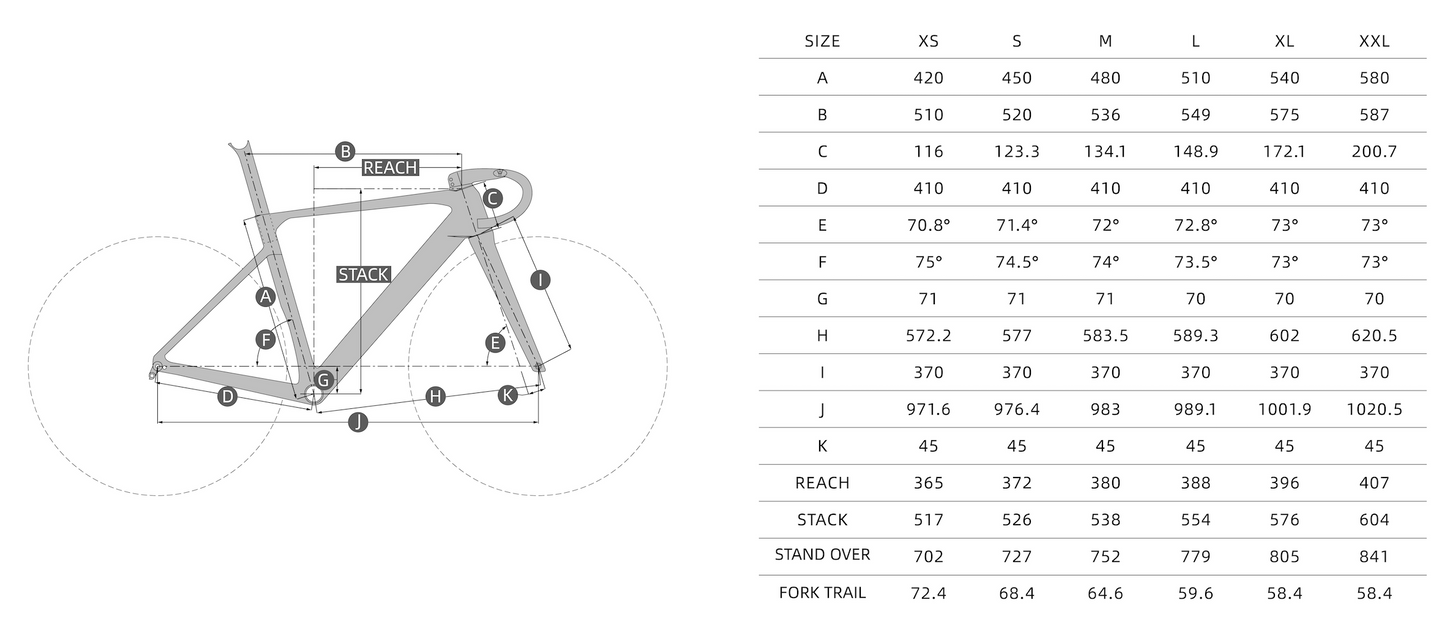 TAVELO Arow Road Frameset